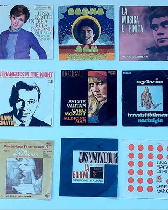 Dischi Vinile 45 Giri Anni 60 / 70 Musica Vintage