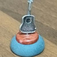 Chitarra in miniatura argento 800