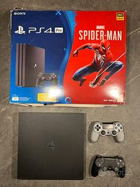 Play Station 4 pro 1tb con giochi e 2 joystick