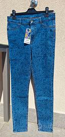 Jeans da donna Calzedonia, linea Keith Haring, L