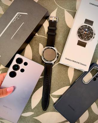 Samsung Galxy S25 Ultra+Samsung Watch 8 Classic