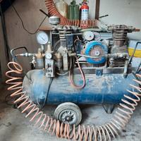 Compressore d'aria vintage GBM - 50 Litri