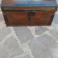 baule antico ristrutturato 