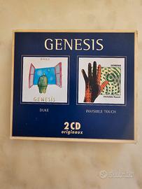 Cofanetto 2 cd Genesis Duke e Invisible touch