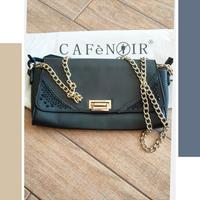 Eleganza senza tempo borsa a tracolla Cafe noir