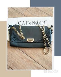 Eleganza senza tempo borsa a tracolla Cafe noir