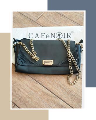 Eleganza senza tempo borsa a tracolla Cafe noir