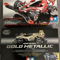 Tamiya mini 4wd Aero Avante gold e red special