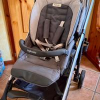 Passeggino Trilogy Inglesina completo + base auto