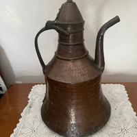 Antica oliera in rame