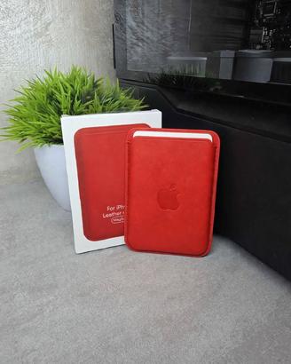 Portacarte magnetico per Apple Iphone rosso
