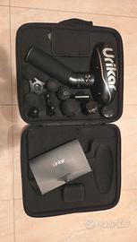 Pistola massaggiante nuova con 8 testine