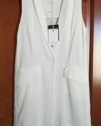 giacca lunga smanicata, gilet donna nuovo tg. S