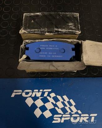 PASTIGLIE FRENO POST REAR RALLIART PAGID EVO