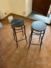 Coppia di sgabelli