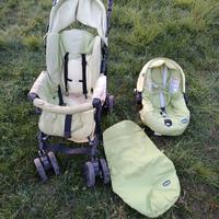 Passeggino Chicco con ovetto e copertina