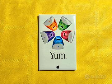 ✅ Spilla Apple iMac G3 "Yum" 1998 Gadget Originale