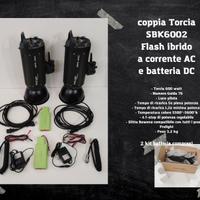 coppia Flash ibrido 600w