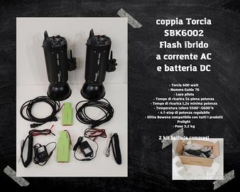 coppia Flash ibrido 600w
