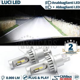 Lampadine LED H4 per NISSAN CUBE 3 Z12 Luce Bianca