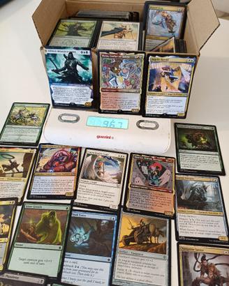 Lotto Carte Magic The Gathering 970g (~540 Carte)