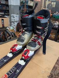 Scarponi, Attacchi e Sci