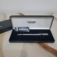 Aurora Vintage Penna a sfera cromata satinata