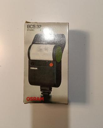 Osram BCS 32 Studio. Flash fotografico vintage
