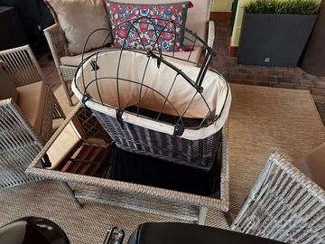 cesto da bici per cani