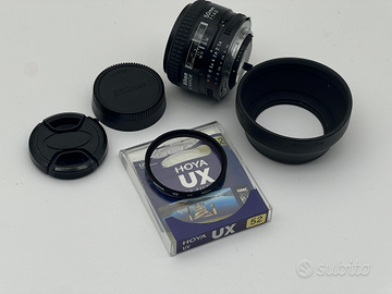 Obiettivo Nikon af-d AF 50mm 1.4