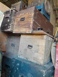 casse, bauli e cassapanche varie