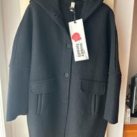 Giaccone WENDY TRENDY 💯 Pura Lana  Nero Nuovo