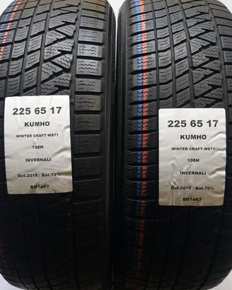 2 GOMME 225 65 17 KUMHO BR1467