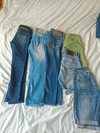 Lotto 6 Jeans e Bermuda Uomo/Ragazzo XS-S (42 IT)