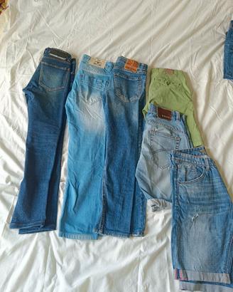 Lotto 6 Jeans e Bermuda Uomo/Ragazzo XS-S (42 IT)