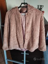 Giacca OVS in pelliccia rosa