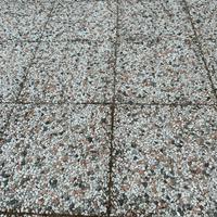 Mattonelle a secco bianco rosso e verde 150 pezzi