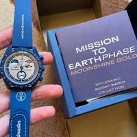 Omega swatch moonshine gold