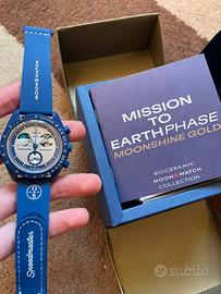 Omega swatch moonshine gold