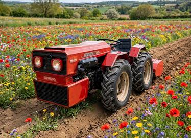 Trattore valpadana 300 4 x4 completo di fresa con 