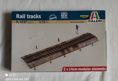 Italeri scala 1/72 - Rail tracks