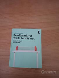 Rete da ping pong estensibile regolabile