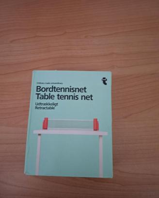 Rete da ping pong estensibile regolabile