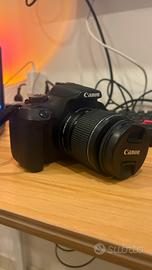 Canon EOS D2000 + Obiettivo 18-55mm + 128gb SD