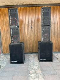 Impianto audio completo cerwin vega prostax