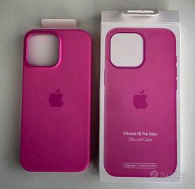 Custodia MagSafe in silicone per iPhone 16 pro max