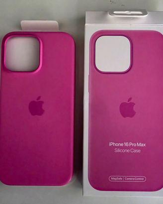 Custodia MagSafe in silicone per iPhone 16 pro max