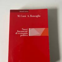 NUOVI LINEAMENTI DI ECONOMIA POLITICA