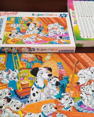 Puzzle completo perfetto La carica dei 101