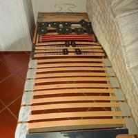 2 Reti singole reclinabili + 2 materassi memory